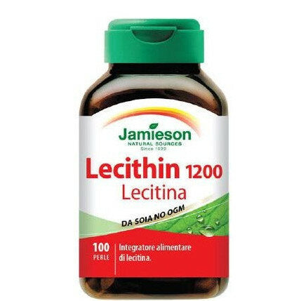 Jamieson Lecithin 1200 Lecitina 100 perle-2