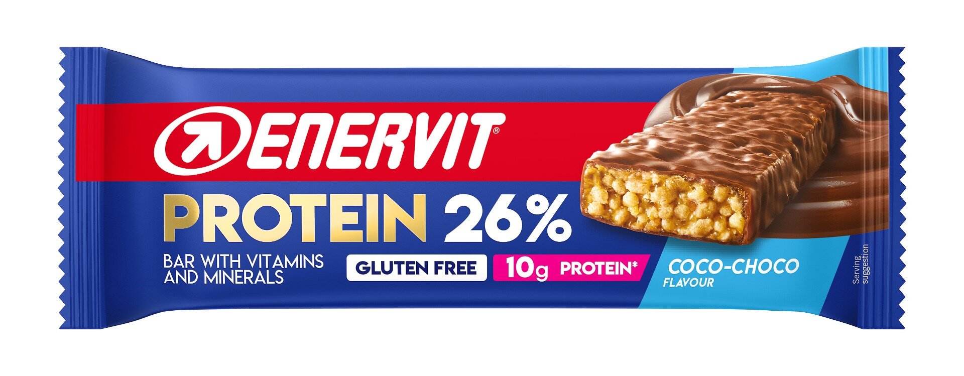 Enervit Protein Bar 26% Coco Choco 40g-2