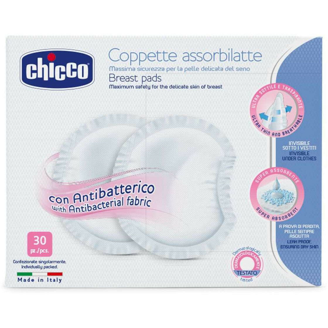 Chicco Coppette assorbilatte 30 pezzi-2