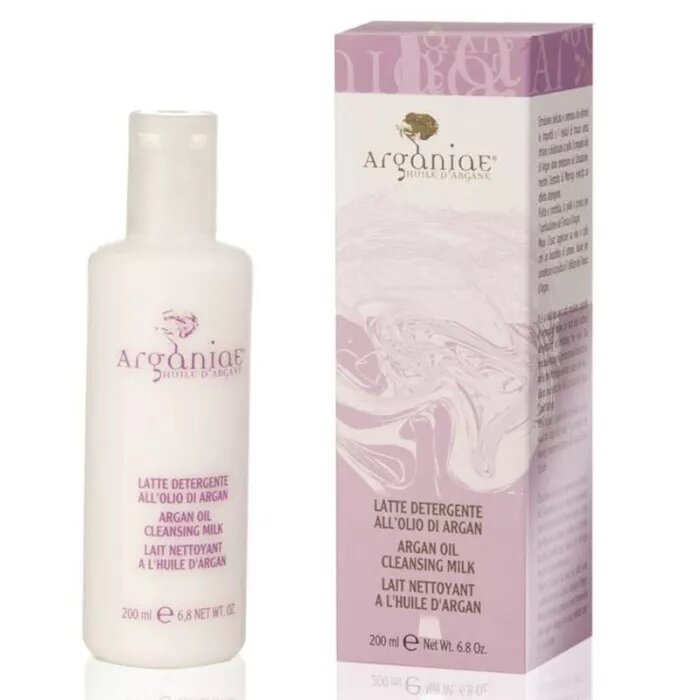 Arganiae Latte Detergente A Base Di Olio Di Argan 200ml-1