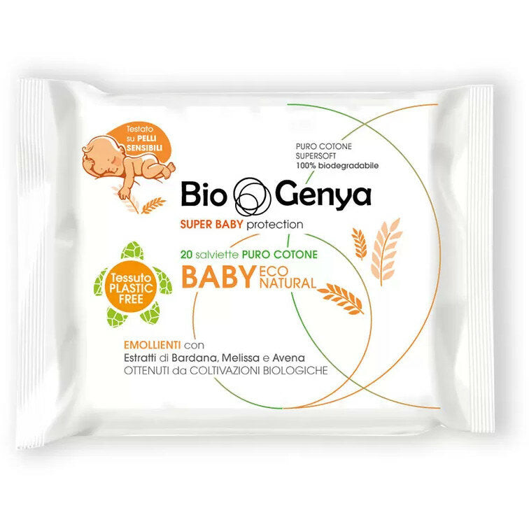 Biogenya Salviettine Baby Cotone 20 Pezzi-2