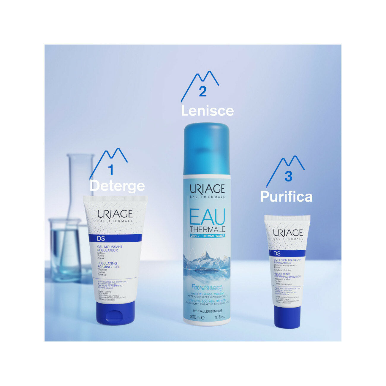 Uriage D.S. Gel Detergente 150ml-8