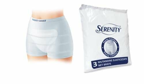 Serenity Panty Comfort Mutandina A Rete Per Incontinenza Taglia L 3 Pezzi-2