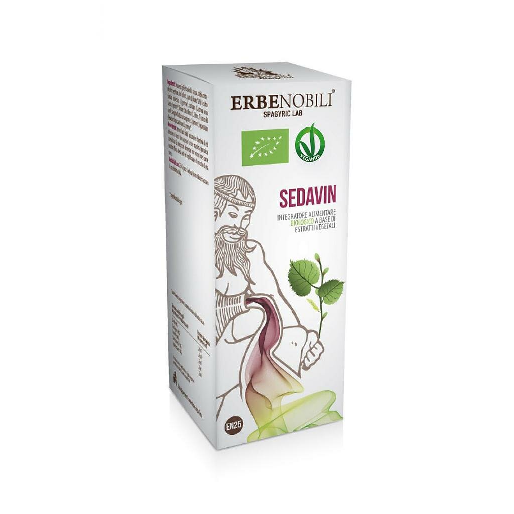 Erbe Nobili Sedavin integratore per disturbi psico somatici 50 ml-2