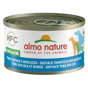 Almo Nature HFC Natural Tonno Skipjack e Merluzzo alimento umido per cani adulti 95g-2