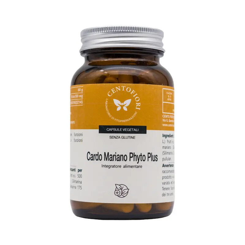 Cento Fiori Cardo Mariano Plus 100 Capsule Vegetali-1