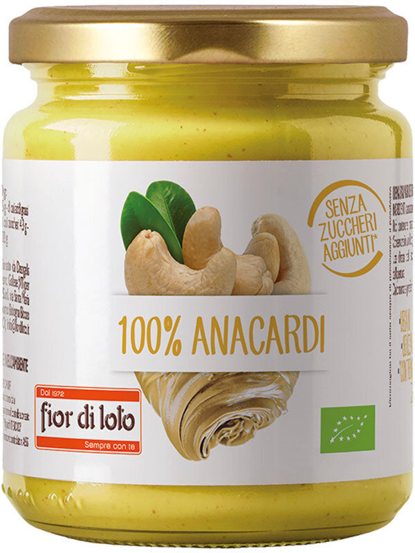 Fior Di Loto Crema 100% Di Anacardi bio 200g-1