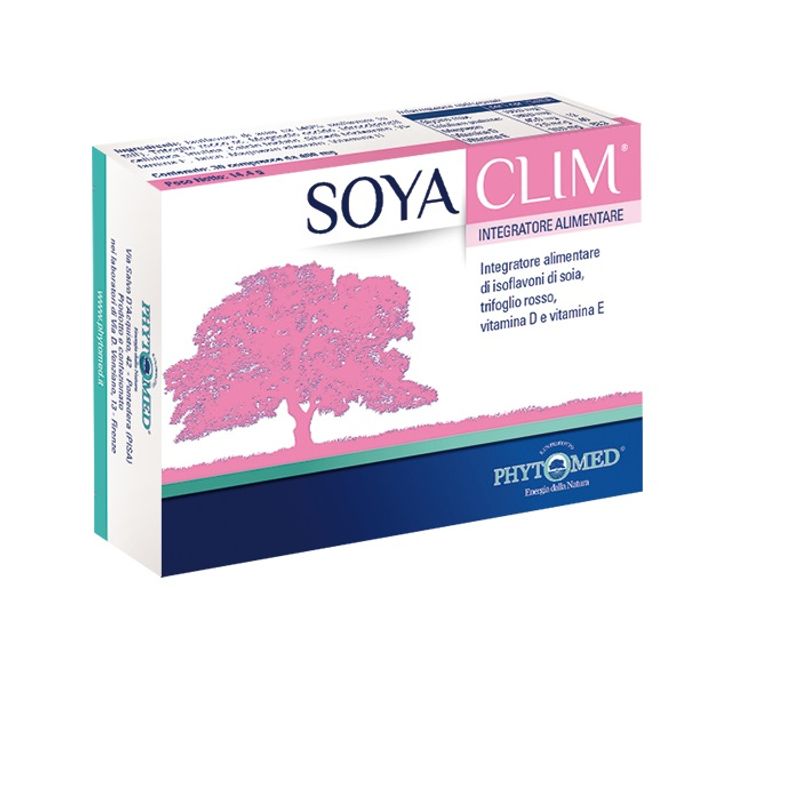 Soyaclim per la menopausa 30 compresse-1