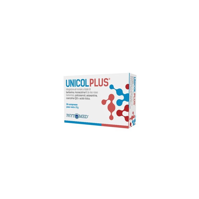Unicol Plus per il controllo del colesterolo 30 compresse-1