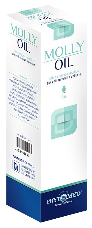 Molly Oil Olio detergente per pelli sensibili 250ml-1