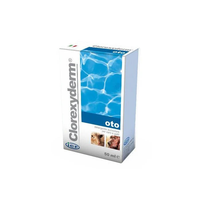 Clorexyderm Oto Liquido Detergente Auricolare Cane/Gatto 50ml