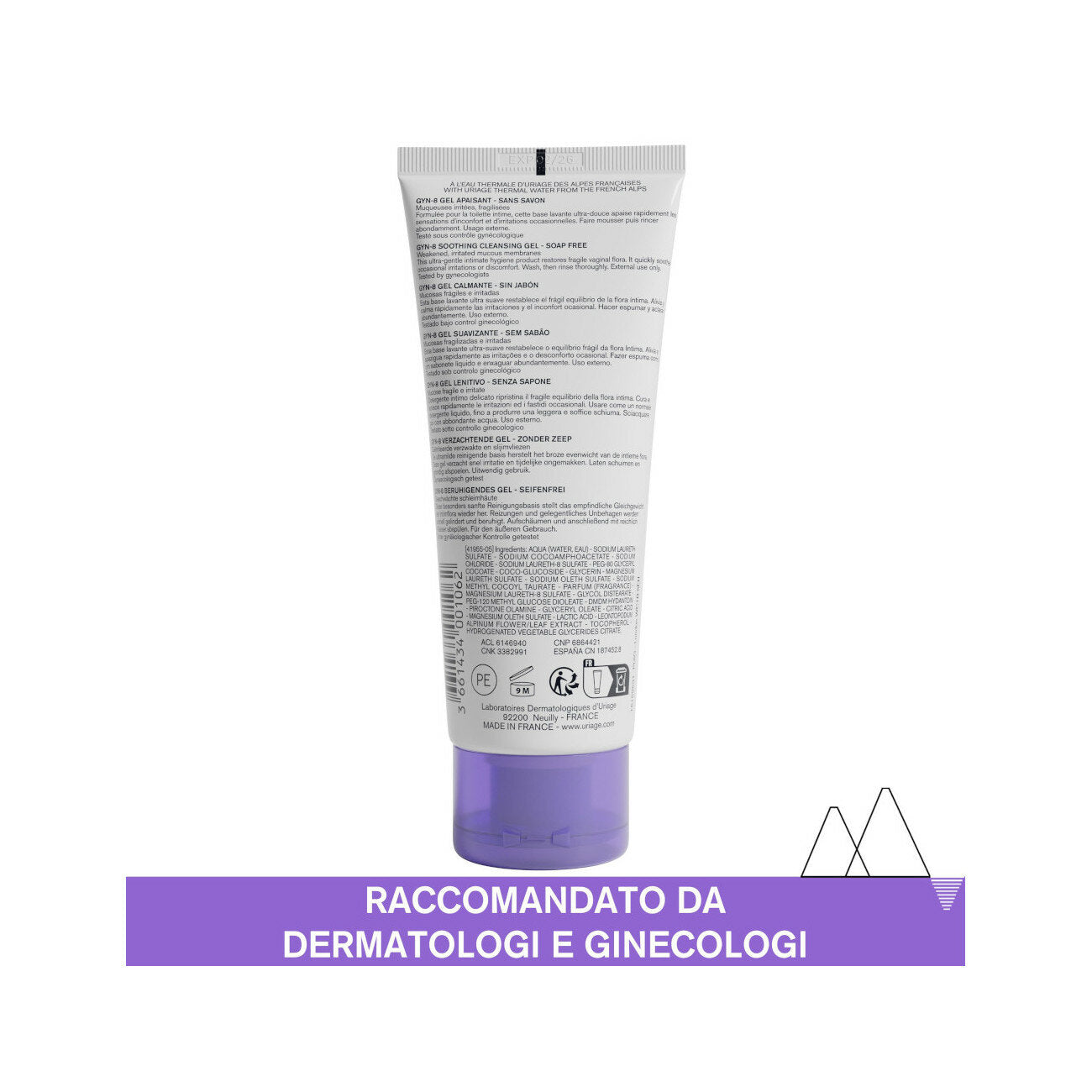 Uriage GYN-8 gel lenitivo intimo 100ml-2