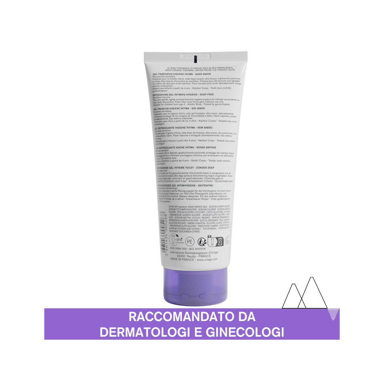 Uriage Gyn Phy Detergente Intimo Rinfrescante 200ml-2
