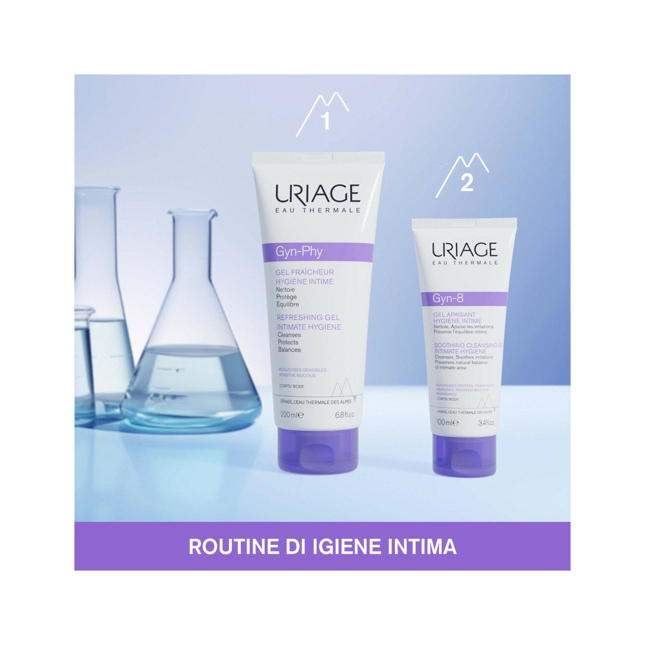 Uriage Gyn Phy Detergente Intimo Rinfrescante 200ml-10