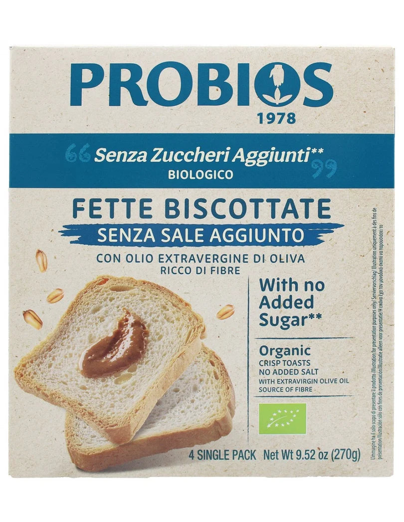 Fette Biscottate S/sale Senza Zuccheri 270g