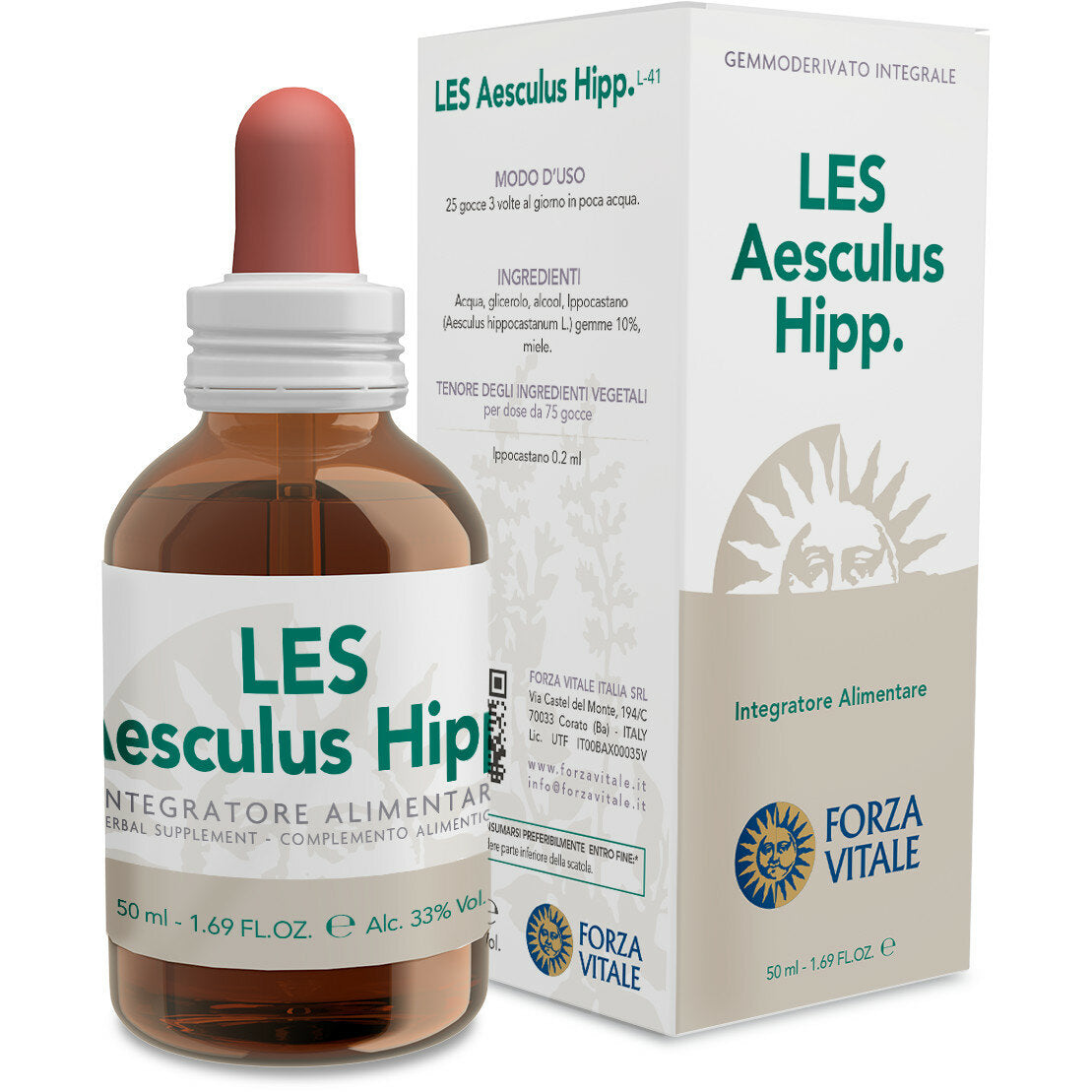 Les Aesculus Hippocastanum Gocce 50ml-2