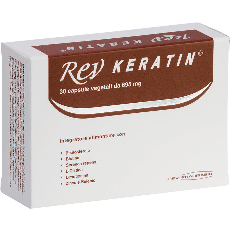 Rev Keratin integratore alimentare per unghie e capelli 30 capsule-2