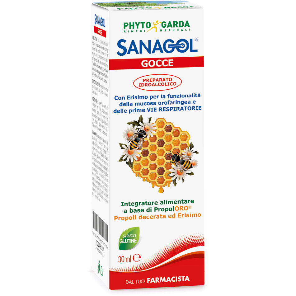 Sanagol Gocce Propoli utile per le vie respiratorie 30ml-2