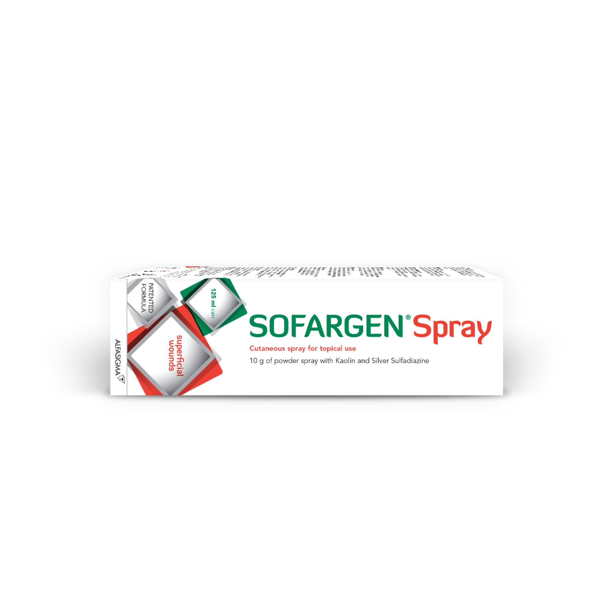Sofargen antibatterico locale per ustioni e lesioni cutanee in polvere spray 125ml-3