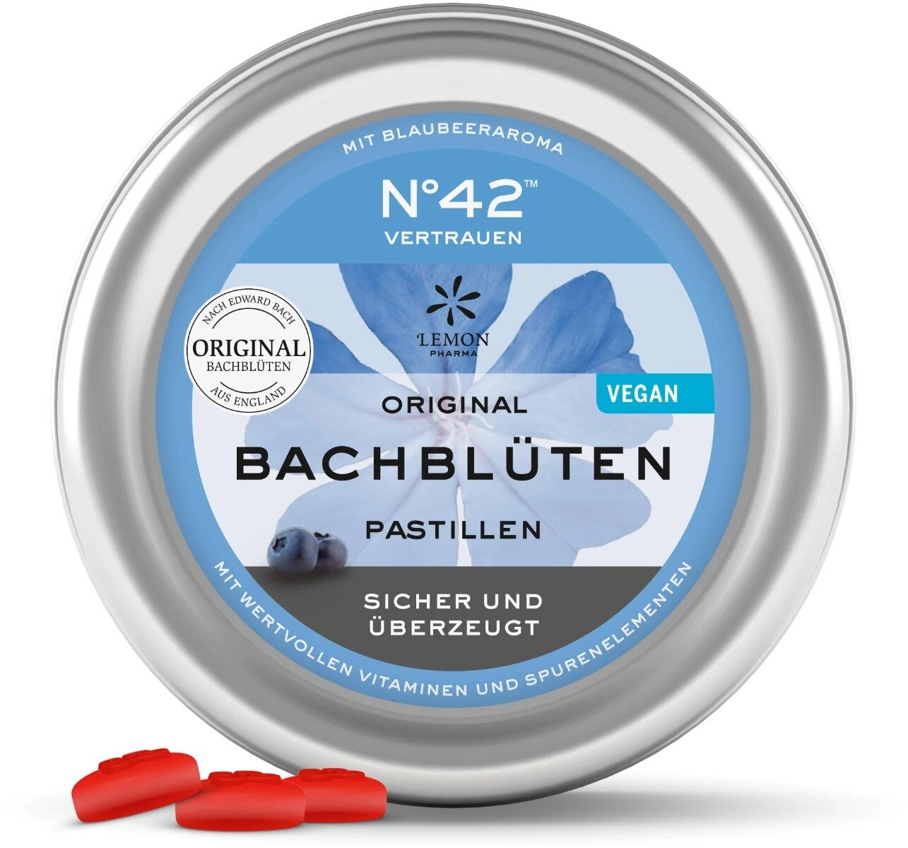 Lemon Pharma Pastiglie Fiducia In Se Stessi Ai Fiori Di Bach 50g-1