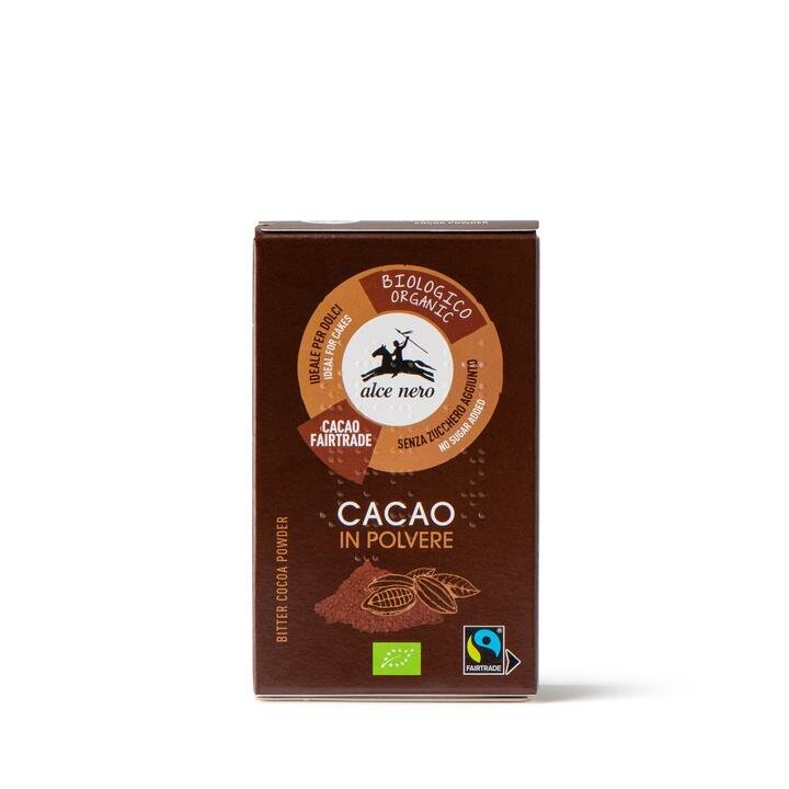 Alce Nero Cacao Amaro Biologico 75g-2