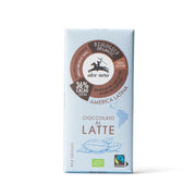 Alce Nero Tavoletta di Cioccolato al Latte 36% Biologico 100g-2