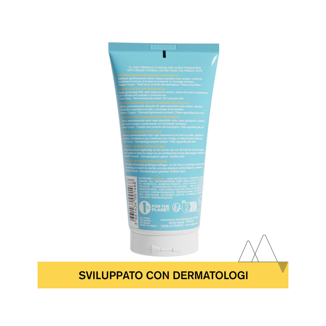 Uriage Bariesun Balsamo riparatore Doposole 150ml-6