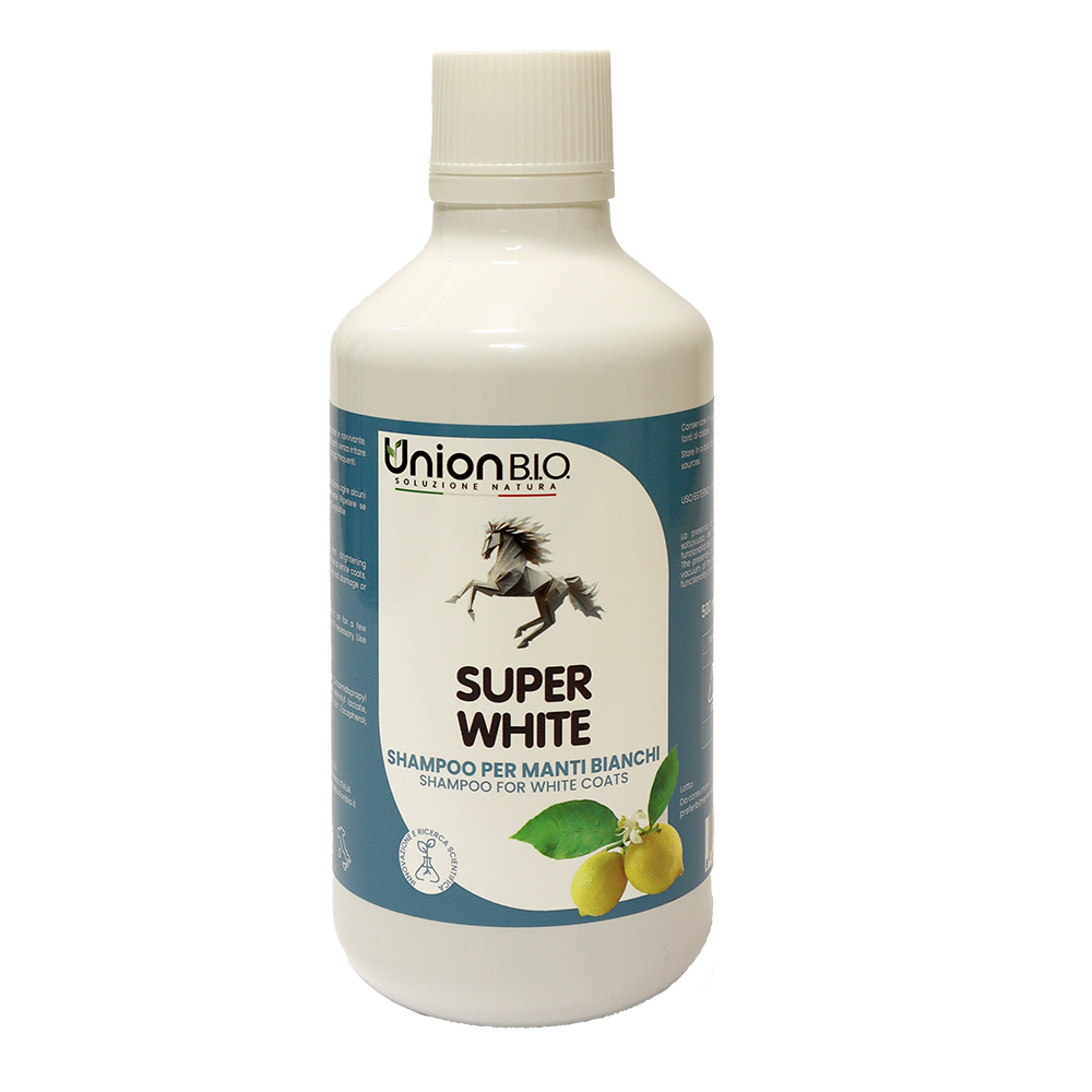 Super White Shampoo Manti Chiari Per Equini 500ml-2