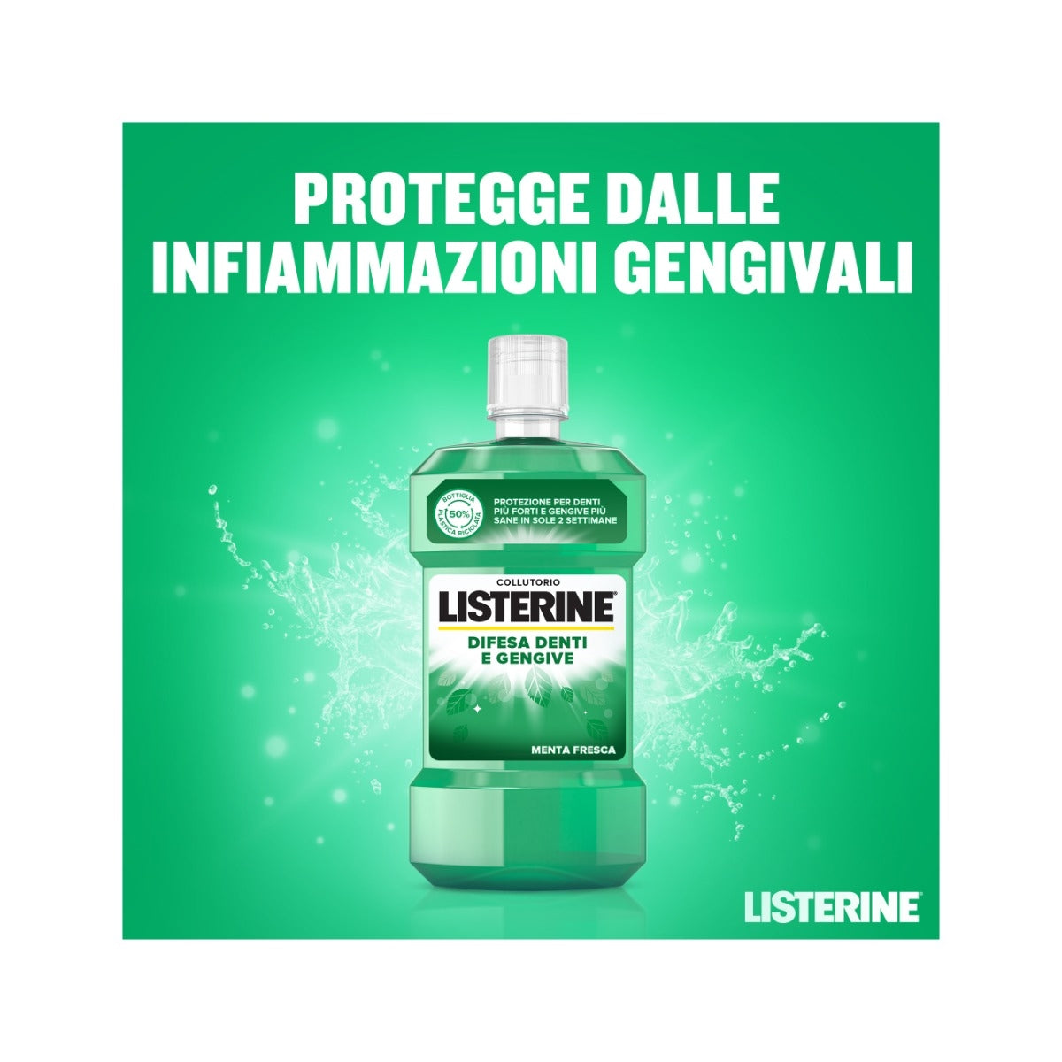 Listerine Difesa Denti e Gengive gusto menta fresca 500ml-11