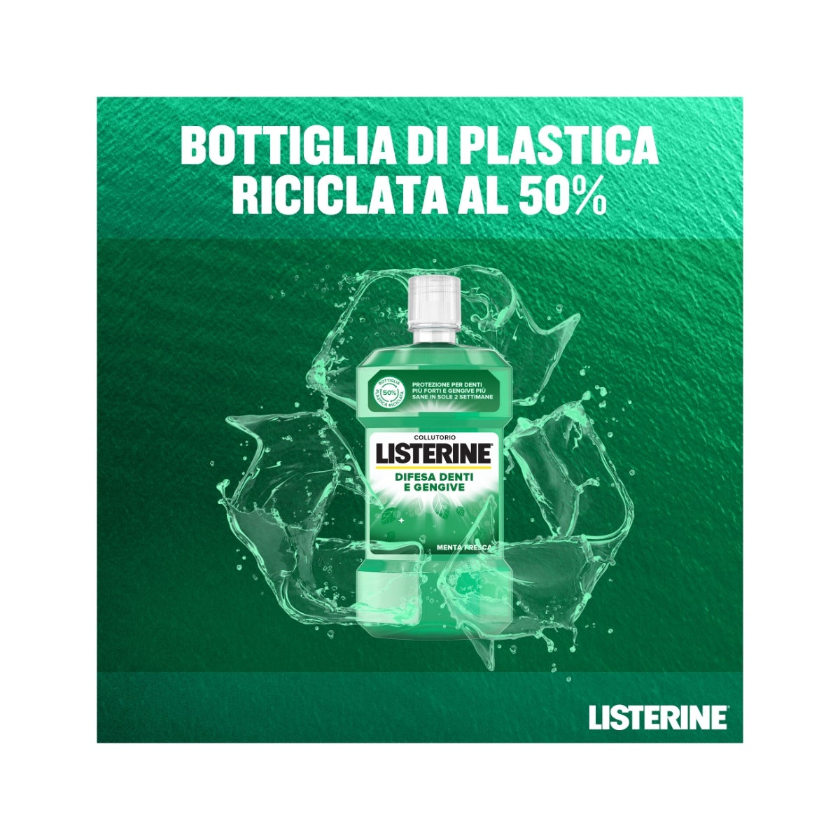 Listerine Difesa Denti e Gengive gusto menta fresca 500ml-13
