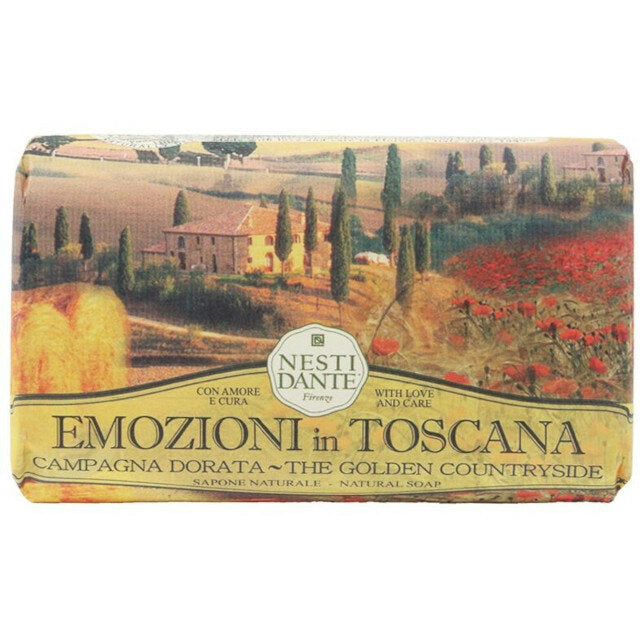 Nesti Dante Emozioni di Toscana Sapone Campagna Dorata 250g-2
