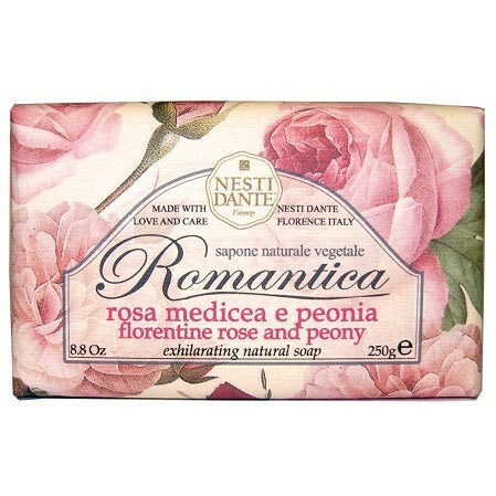 Nesti Dante Romantica Sapone Rosa Medicea e Peonia 250g-2