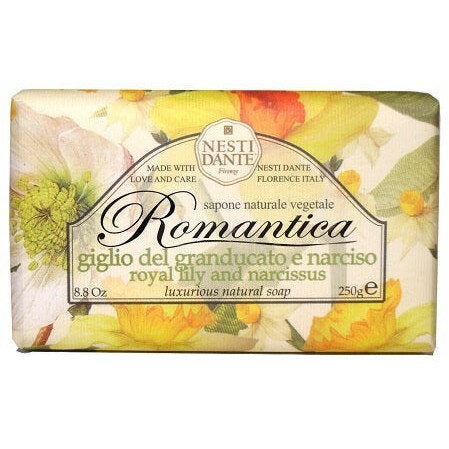 Nesti Dante Romantica Sapone Giglio del Granducato e Narciso 250g-2