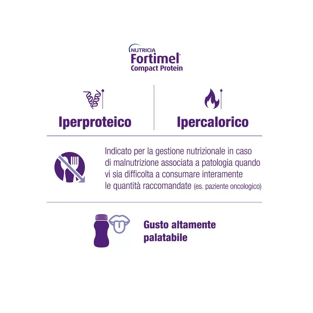 Danone Nutricia Fortimel Compact Protein frutti rossi rinfrescanti 4x125ml-5