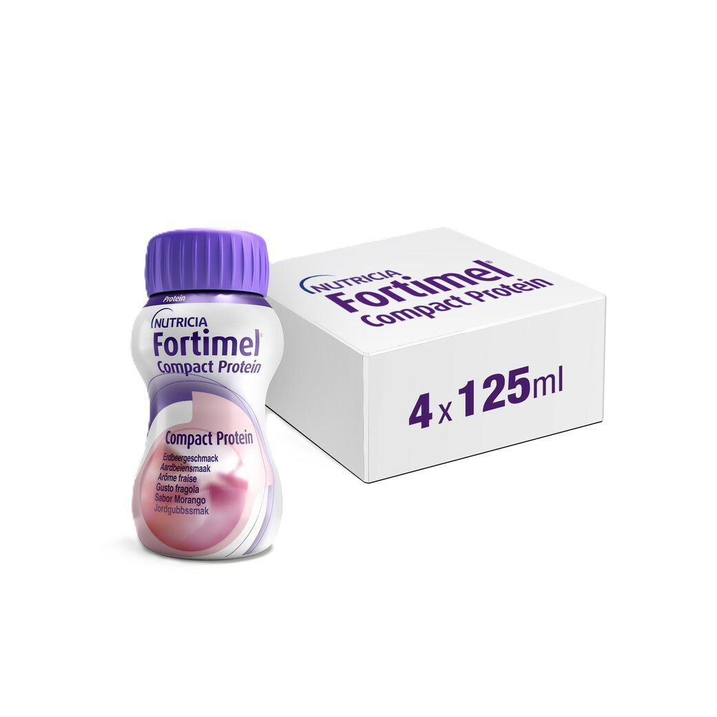 Fortimel Compact Protein Fragola 4x125ml-3