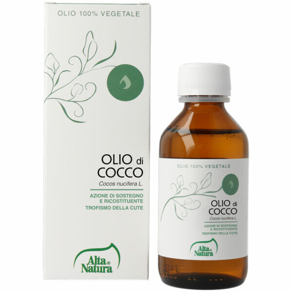 Alta Natura Olio di Cocco per il trofismo della cute 100ml-2