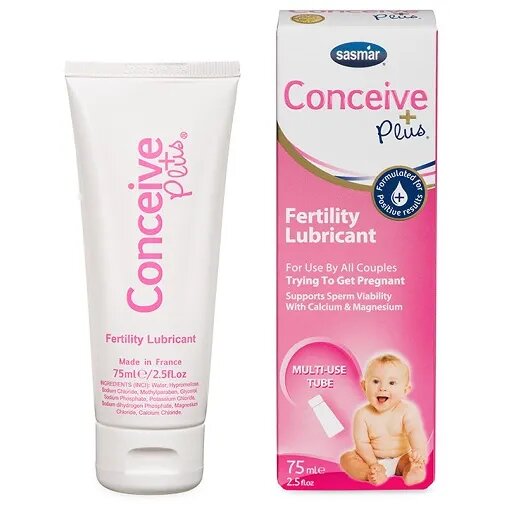 Conceive Plus Gel Lubrificante Vaginale per aumentare le probabilità di concepire 75ml-2
