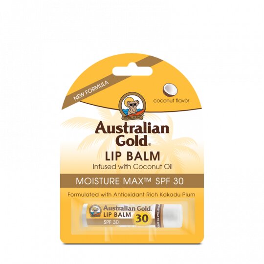 Australian Gold Lip Balm SPF 30 protezione labbra gusto cocco-2