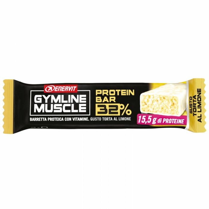 Enervit Gymline Protein Bar 32% Torta Al Limone 48g-2