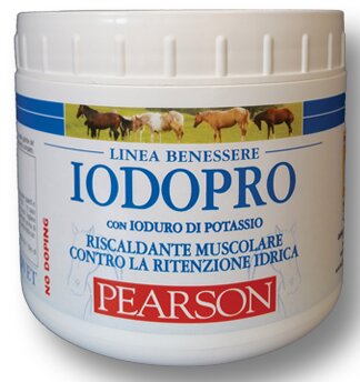 Guglielmo Pearson Iodopro Gel Ritenzione Idrica Per Equini 500ml-2