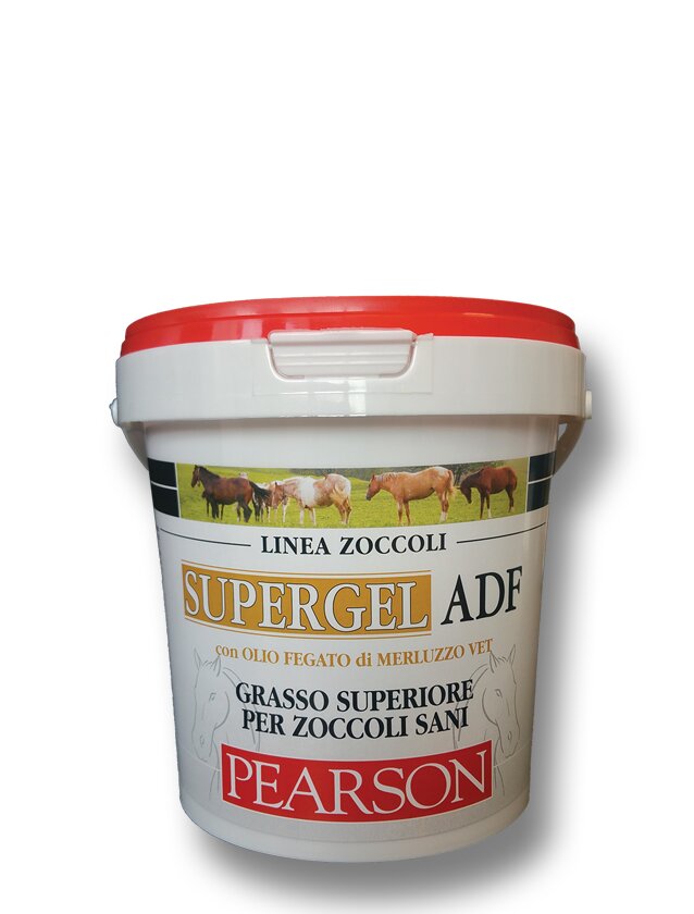 Guglielmo Pearson Supergel ADF Grasso Superiore Giallo Olio Di Fegato Di Merluzzo Per Zoccoli Equini-1