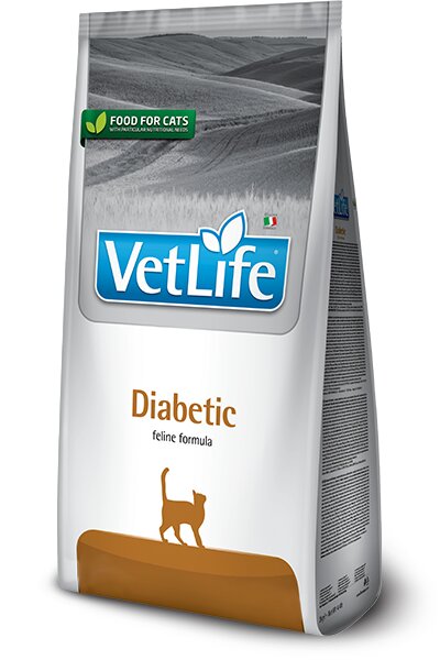 Farmina Vet Life Natural Feline Diabetic Cibo Secco Per Gatti Sacco 400g-1