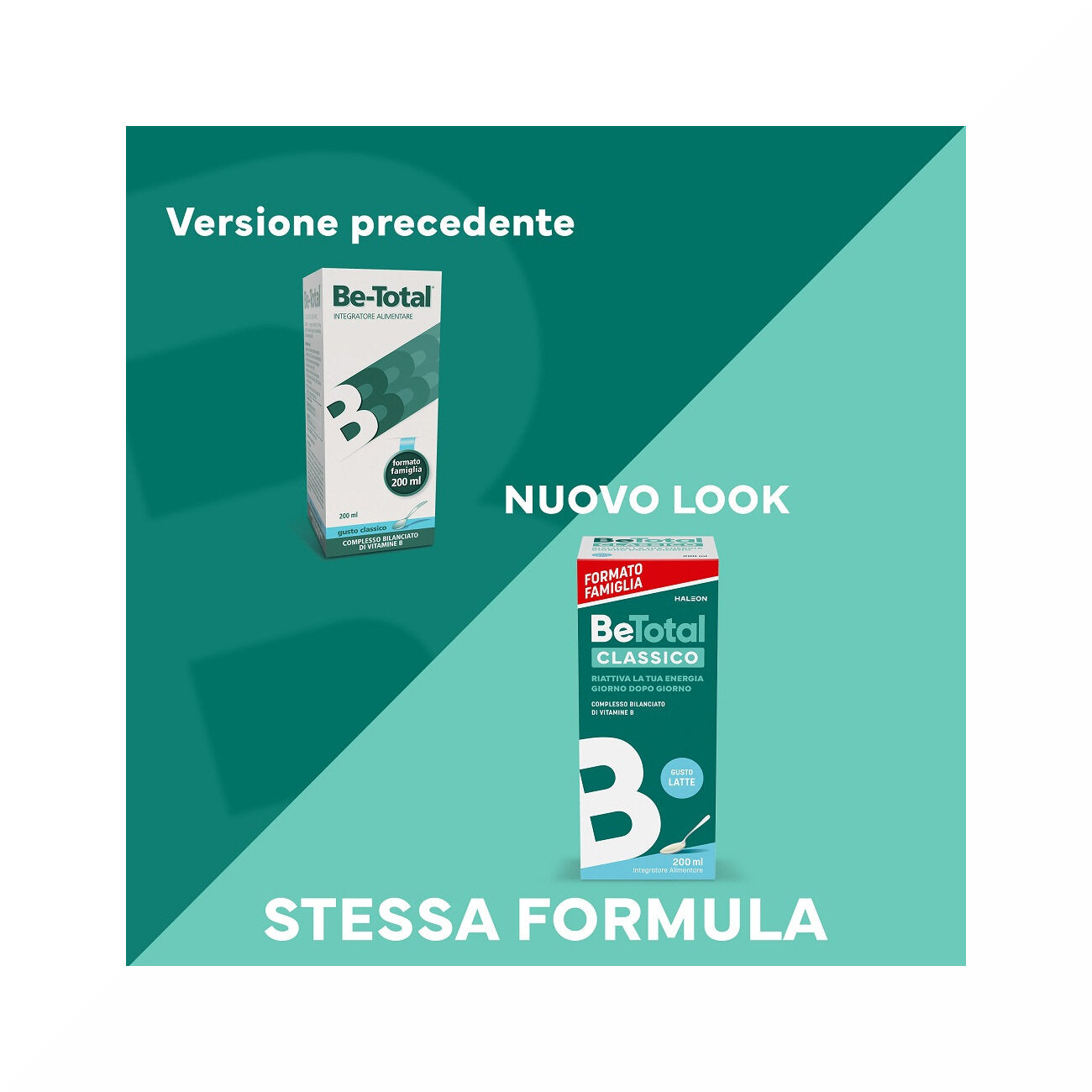 Be-Total Sciroppo Integratore Alimentare Vitamina B Stanchezza Sistema Immunitario Bambini 200 ml-2