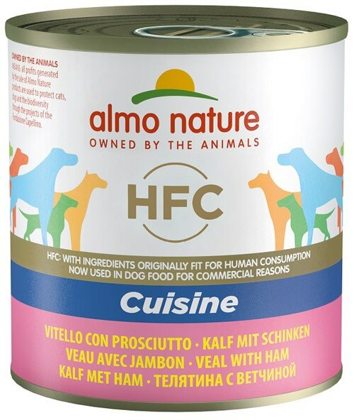 Almo Nature HFC Cuisine Vitello con Prosciutto alimento umido per cani adulti 290g-2