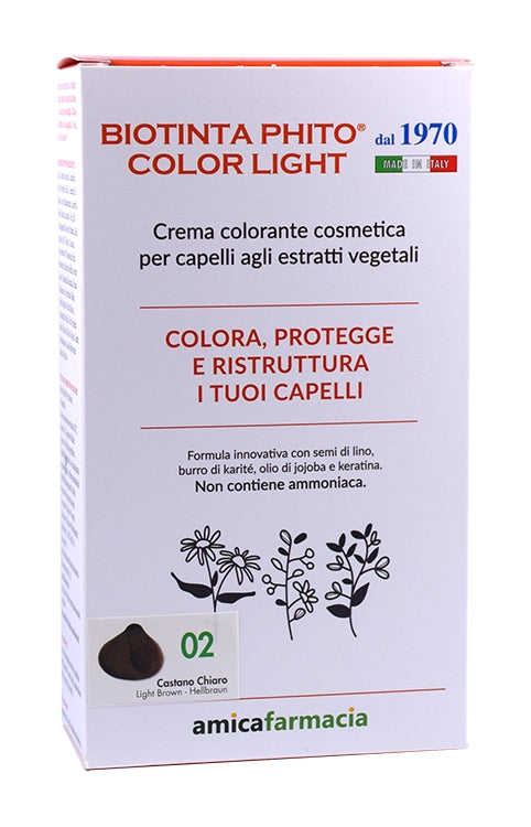 Amicafarmacia Biotinta Phito Color Light 02 CASTANO CHIARO-2