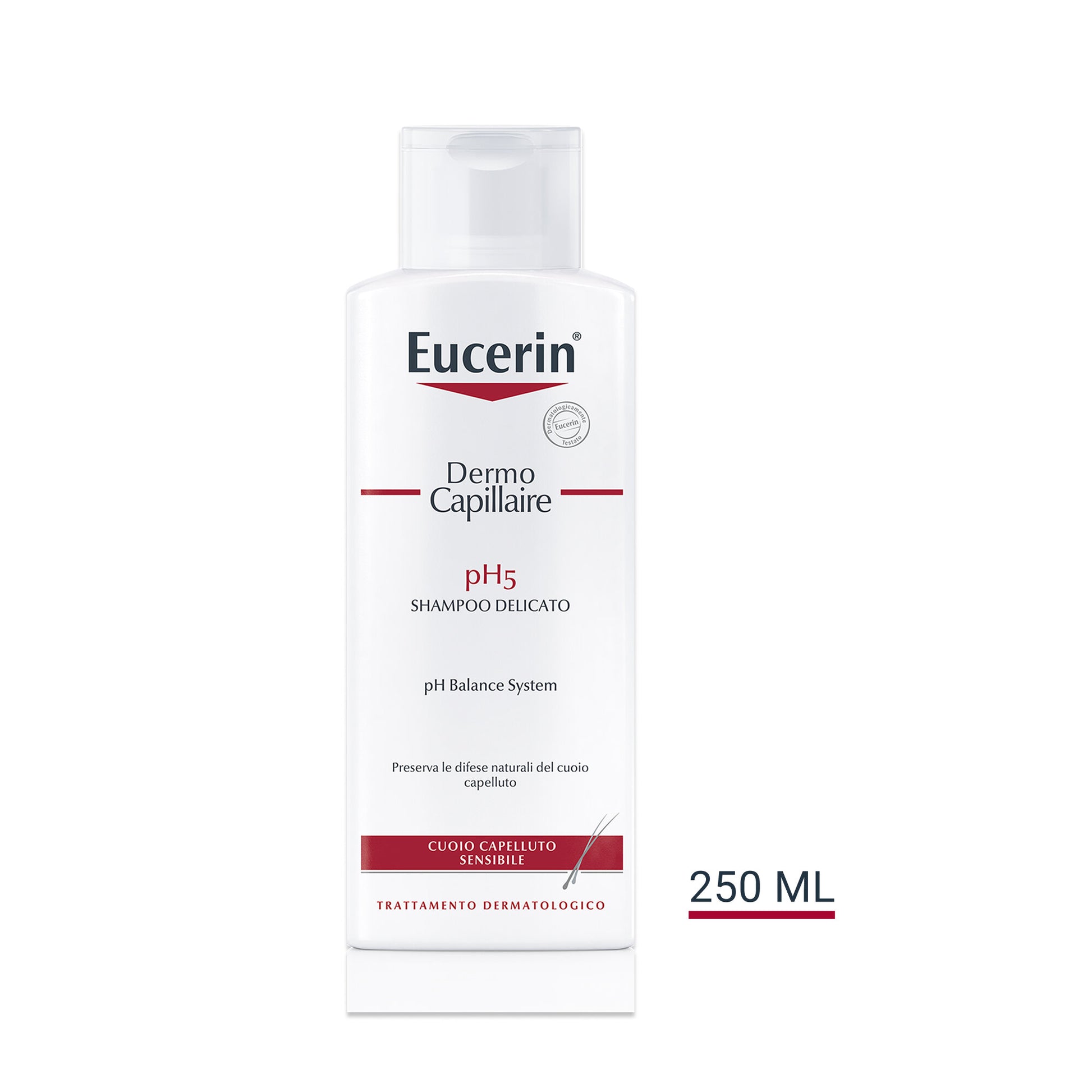 Eucerin DermoCapillaire Shampoo pH5 delicato 250ml-7