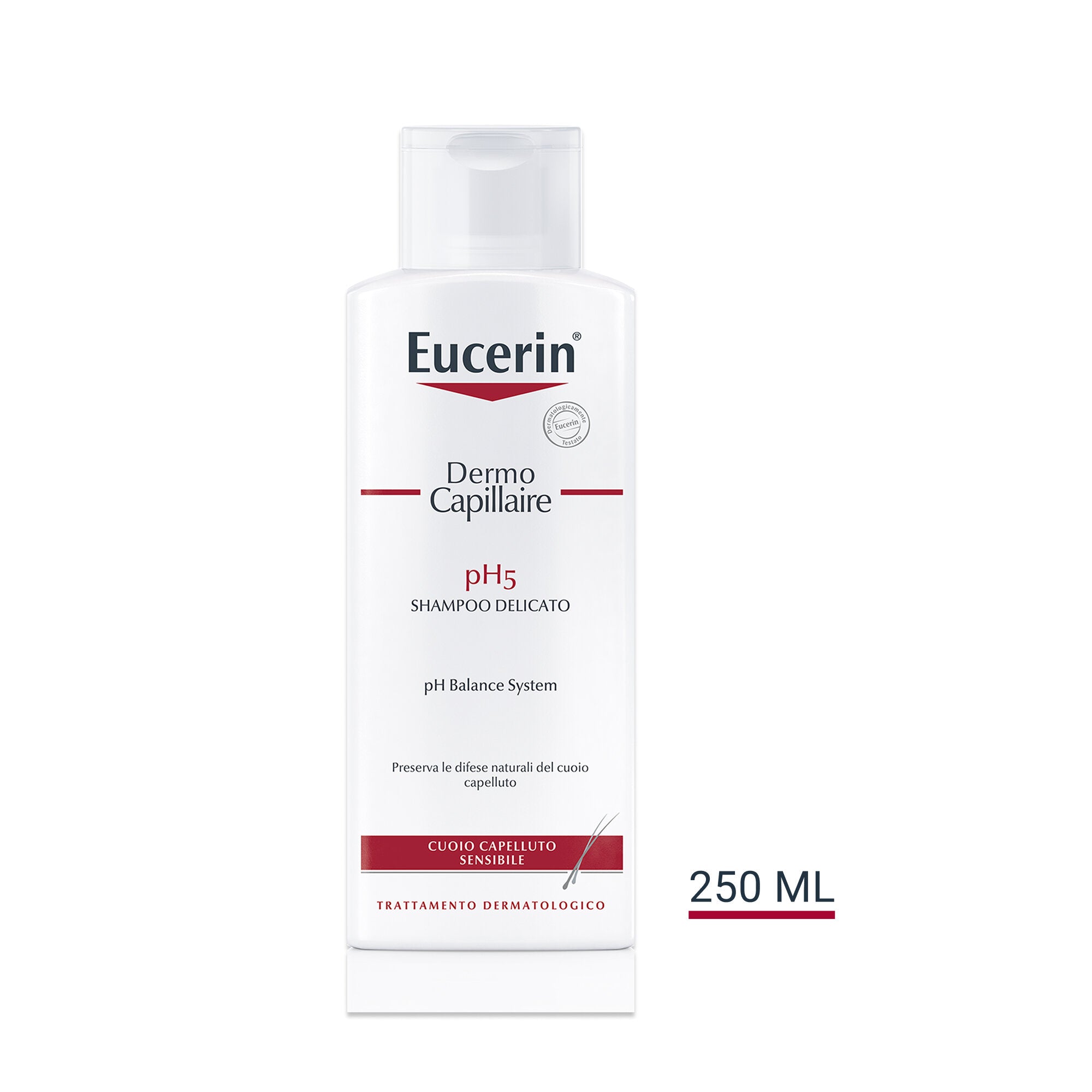 Eucerin DermoCapillaire Shampoo pH5 delicato 250ml-7