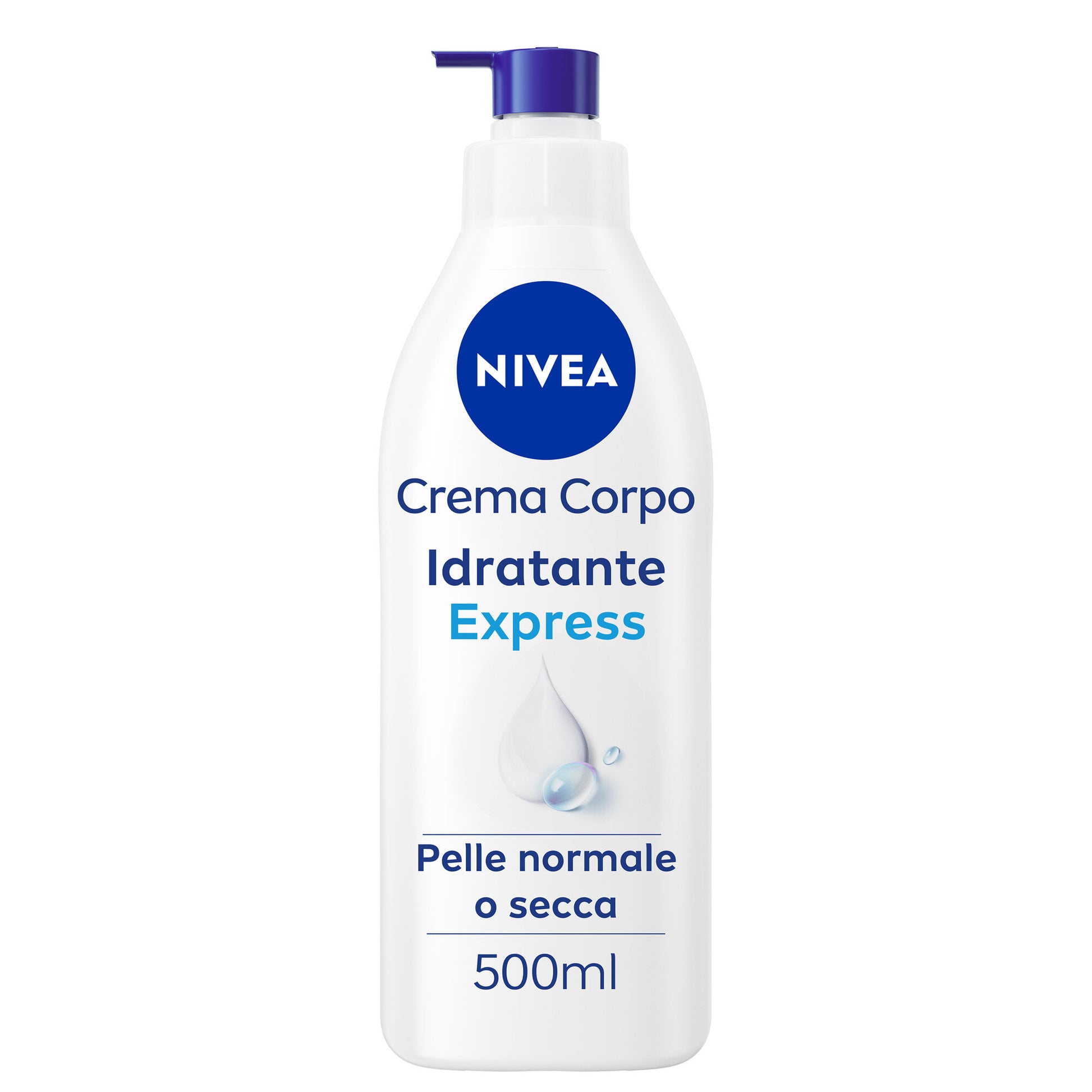 Nivea Body Crema corpo idratante fluida express pump 500ml-1