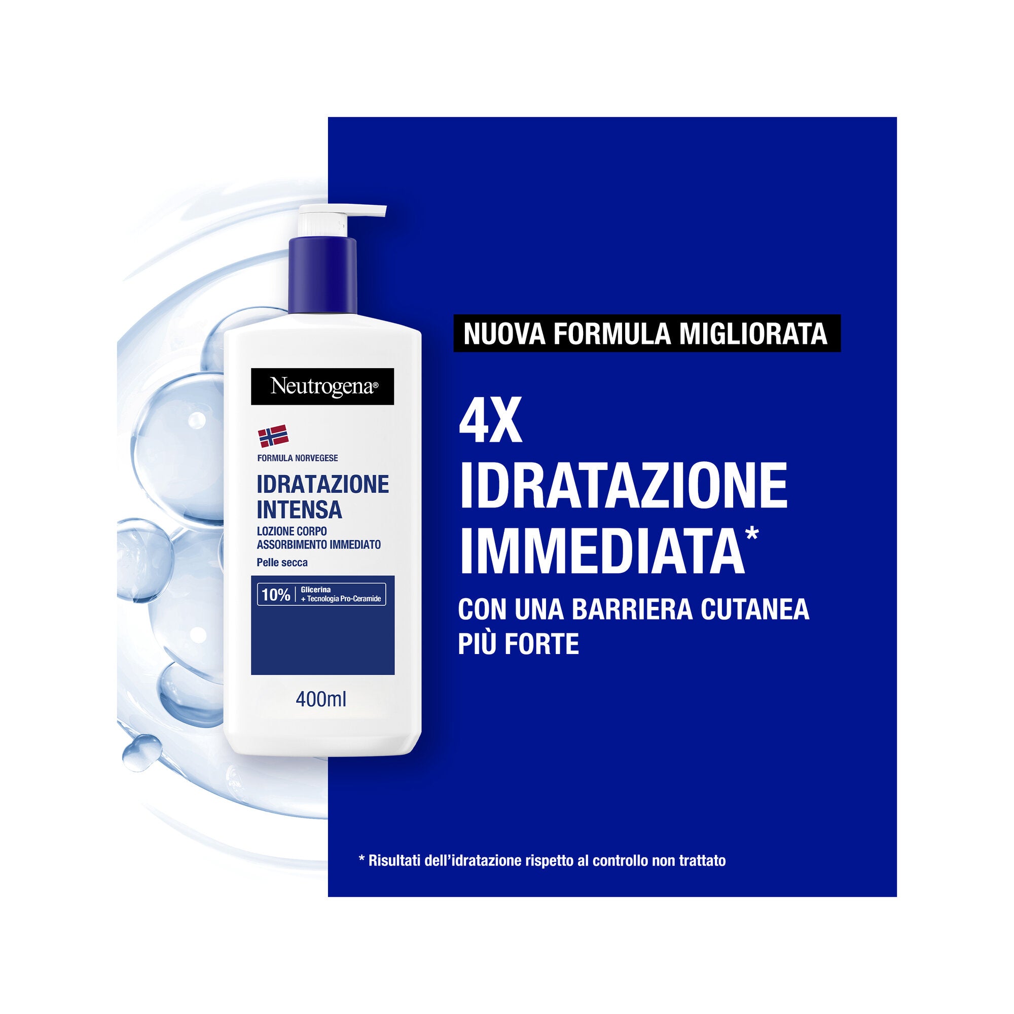 Neutrogena Idratazione Intensa Fluida Corpo per pelle secca 400ml-2