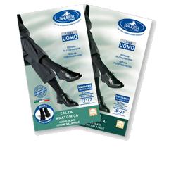 Calza Uomo Cotone 140 Denari Grande Blu-0